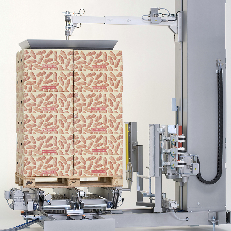 LITOMAT V300 LIGAT-LITOMAT V300 - vollautomatische Stretchfolien-Verpackungsanlage